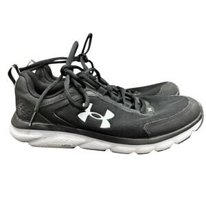 Under Armour Charged Assert 10 Black Running Shoes Women’s Size 8 Sneakers